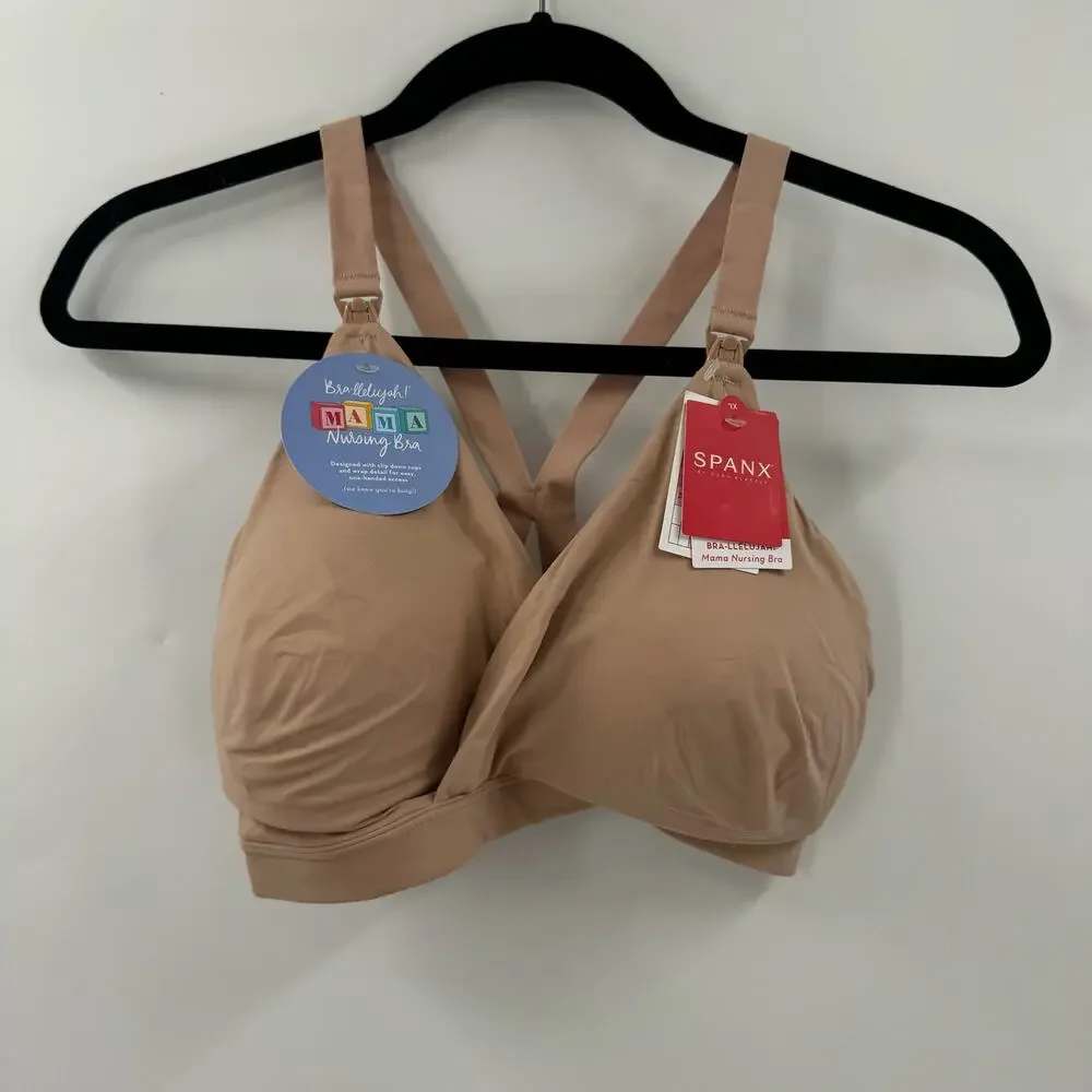 NWT Spanx naked 2.0 Bra-llelujah! Mama Nursing Bra - Picture 1 of 5